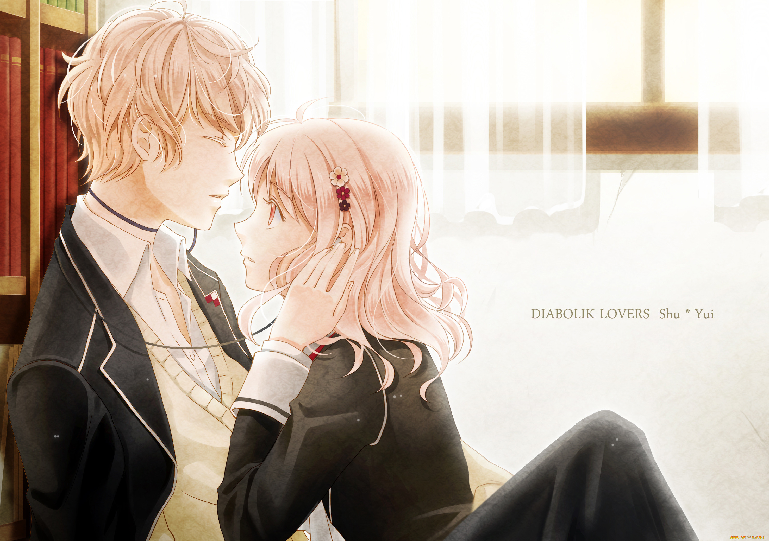 , diabolik lovers, shuu, sakamaki, komori, yui, , , , , , 